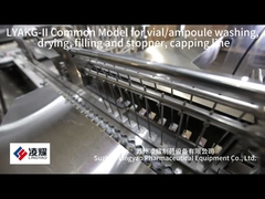 Macchina di chiusura del flaconcino PLC per il riempimento cosmetico biotecnologico