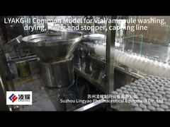 Macchina di riempimento e tappo del flaconcino 5- 50 ml Liquid Pharma Filling And Stoppering GMP standard