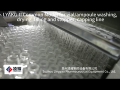 Linea di riempimento del flaconcino Groninger liquido compatto per la produzione di fiale