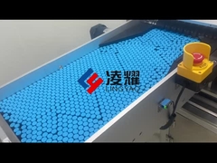 Macchina di etichettatura automatica a livello medico, inclusa la funzione di imballaggio del vassoio e di etichettatura