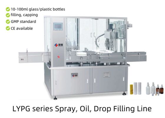 Acquistare Macchina automatica di riempimento e di tappo di oli essenziali (10-100 ml)
Dosaggio peristaltico servo ad alta precisione con tecnologia avanzata di depurazione dell'azoto in più fasi fabbricazione online