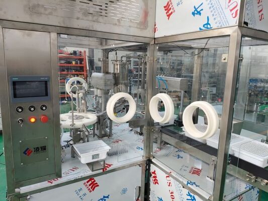 Acquistare Riempimento e sigillatura di liquidi in cartucce a tubo di vetro, riempimento di fiale sterili, tappatura e incapsulamento nelle linee di produzione farmaceutica (1-5 ml) fabbricazione online