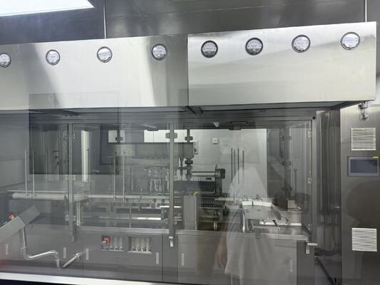 Acquistare Riempitrice per fiale di produzione sterile per fiale da 1–2 ml con riempimento automatico e sigillatura a fiamma fabbricazione online
