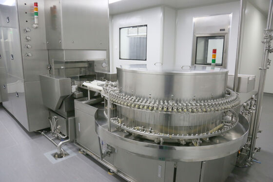 Acquistare Linea Integrata HMI per il Controllo di Linea per Flaconcini da 10ml, Lavaggio Sterilizzazione Riempimento Sigillatura, 40000 pezzi/ora Tasso di Rottura ≤1% AGF-15S fabbricazione online