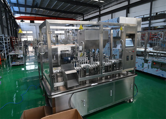 Compact Ampoule Filler for Clinic Scale Production 22000BPH CE certi GMP standard con sistema ISO Class A LAF