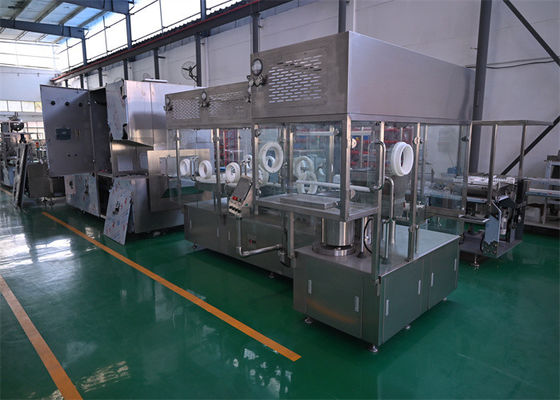Linea di Lavaggio, Sterilizzazione e Riempimento Automatico di Fiale (2-30ml)
Lavorazione asettica ad alta precisione con dosaggio di liquidi servo-controllato