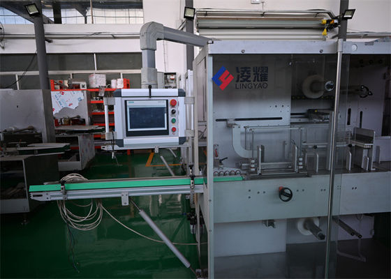 Macchine automatiche per il rilegamento di pellicole in PE per forniture mediche Imballaggi terziari compatibili con la stanza pulita per strumenti chirurgici e dispositivi sanitari