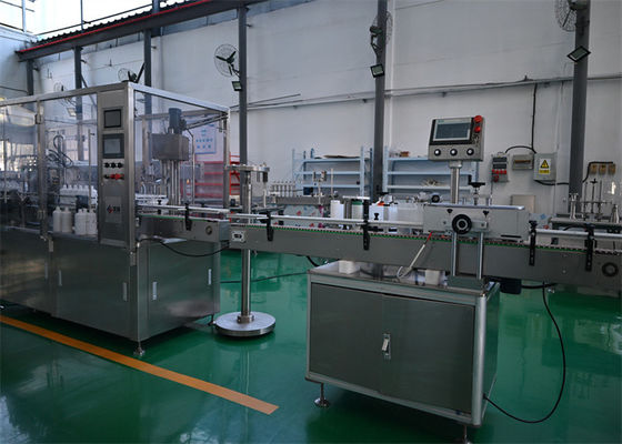 Un buon prezzo. 250-1000 ml linea di produzione di riempimento automatico di disinfettante, linea di riempimento antisettico per farmaci in linea