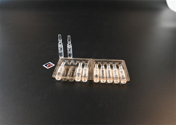 Blister Ampoule Tray Ampoule Blister Pack Medical Grade PETG ISO13485 Produzione in camera pulita