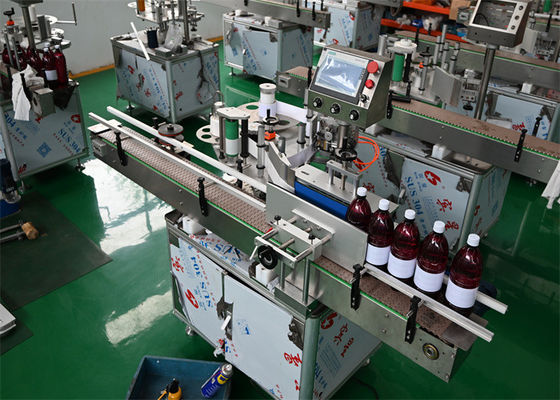 Un buon prezzo. Macchina di etichettatura ad alta velocità con tecnologia adattiva a rifiuti zero per bottiglie, fiale e tubi in linea