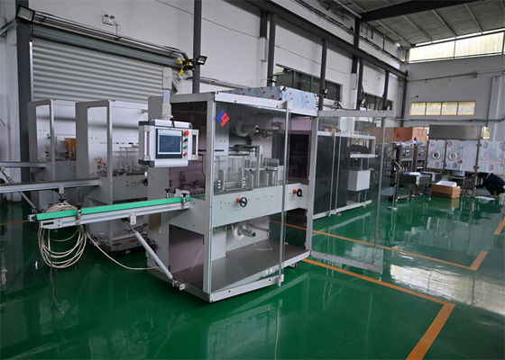 Macchina di confezionamento automatizzata per bollicine farmaceutiche per il riempimento delle bustine