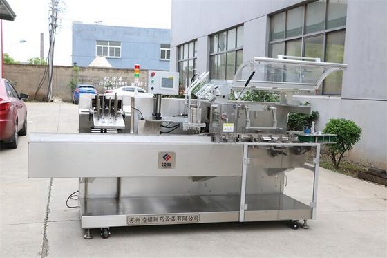 Macchina automatica di cartonaggio LYWZH-120 Intermittente orizzontale, inserto manuale di imballaggio della scatola