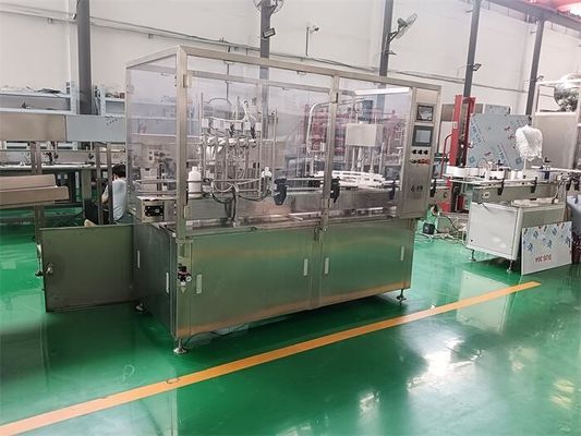 Macchina di riempimento e copertura di flaconcini multiuso di precisione per la produzione di piccoli lotti farmaceutici