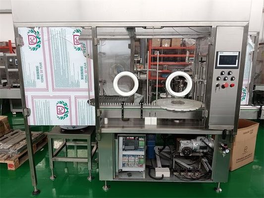 Un buon prezzo. Macchina automatica di riempimento e tappo per bottiglie (10-500 ml) con pompa peristaltica in linea
