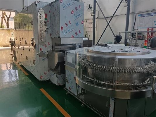 Un buon prezzo. Linea di riempimento di ampule ad alta precisione per soluzioni di , riempimento con azoto CE, reclamo GMP in linea