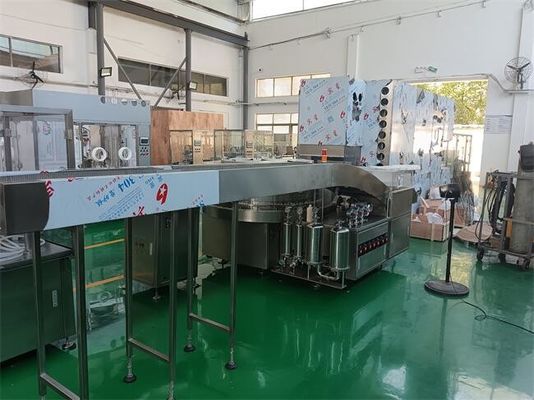 Linea di riempimento di ampolle asettiche per farmaci iniettabili 1-20 ml di ampolle Certificate GMP, alta precisione