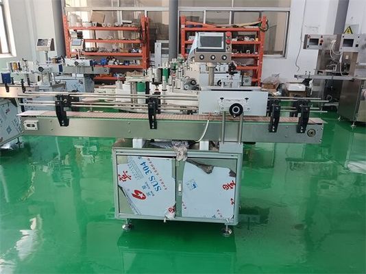 Bottiglie rotonde Macchina di etichettatura farmacologica azionata elettricamente Bottiglia di dimensioni di gamma Altezza20-110mm