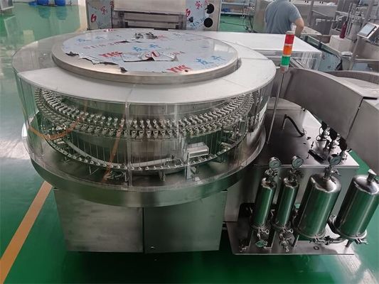 LYQCL-80 Lavatrice di flaconcini per ampule ad ultrasuoni ad alta capacità 2 ¢ 30 ml Flaconcini 16000 BPH Performance Advanced cGMP Compliance