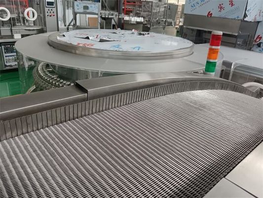 Macchina rotativa per il lavaggio ad ultrasuoni di fiale con acqua pura, standard GMP