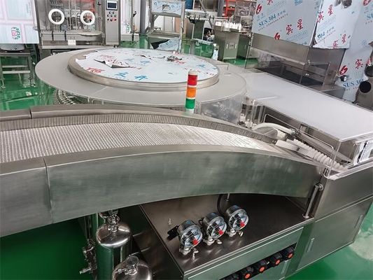 Un buon prezzo. Lavatrice automatica di ampolle con capacità di lavaggio ad ultrasuoni 16000 ampolle/ora in linea