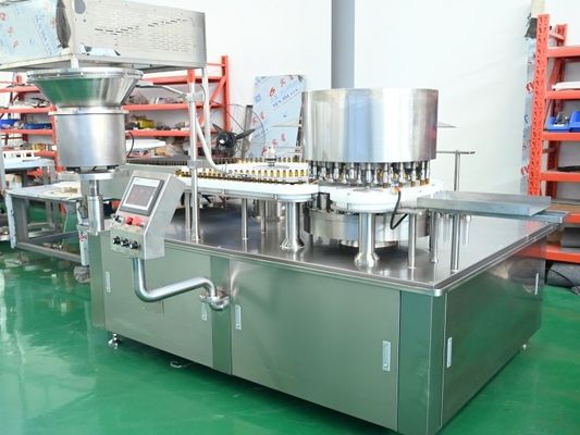 Un buon prezzo. Macchina di riempimento di liquidi farmaceutici da 10 a 500 ml per anticorpi monoclonali e soluzioni liquide di insulina, sistema di riempimento ad alta velocità con certificato GMP in linea