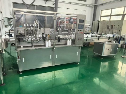 Un buon prezzo. Macchina di riempimento di flaconcini per prodotti biologici e cosmetici, certificata GMP con alta precisione e rapido cambio in linea