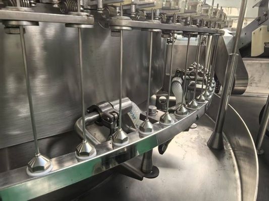 Linea di riempimento ad alta velocità per reagenti diagnostici con lavatrice verticale e forno di sterilizzazione, HMI avanzato e PLC