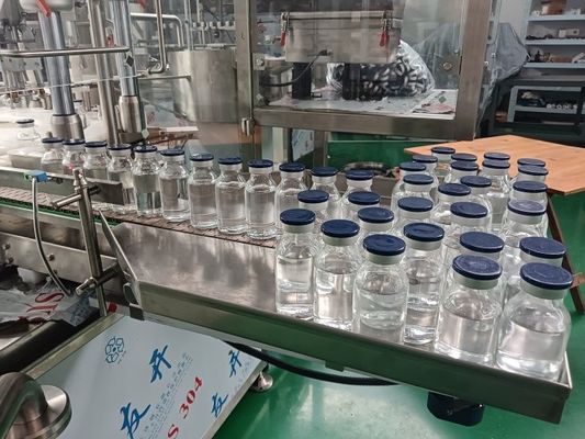 Macchina di riempimento per flaconcini da 30 a 500 ml - automatica, efficiente e personalizzabile con pompe a pistoni