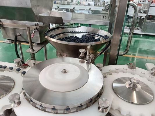 Viola Liquid Filling Line Adatta per 30-500ml Farmaceutici Con Sicurezza Automatica