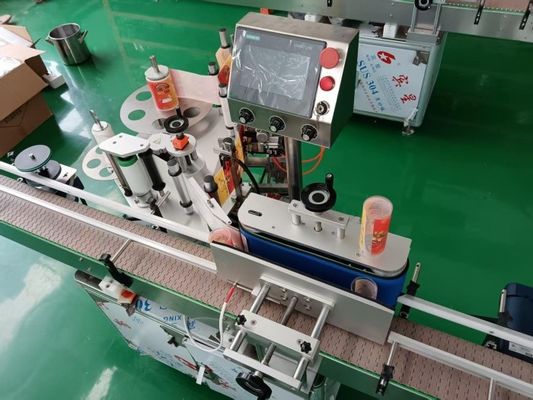 Etichettatrice automatica per bottiglie con codifica a nastro di carbonio per contenitori in vetro e plastica da 20-1500 ml